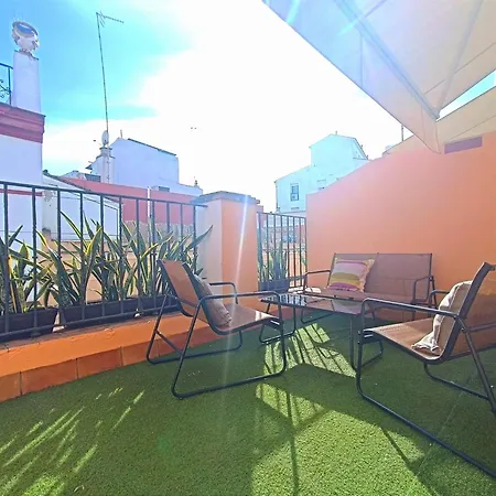 Atico 1 Terraza Y Sol En El Centro De Sevilla !! Exterior photo